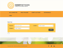 Tablet Screenshot of honeynetwork.com